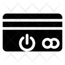 Power Close Card Credit Card Icon