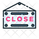 Close Sign Closed Sign Board Sign Board Icon