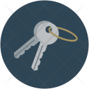 Closed Door Keys Icon