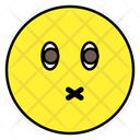 Closed Mouth Emoji Emotion Emoticon Icon