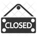 Closed Shop Icon