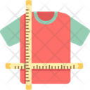 Msize Guide Clothe Size Tshirt Sizing Icon
