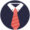 Collar Shirt Tie Icon