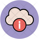 Cloud Info Sign Icon