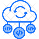Cloud Open Repository Icon
