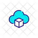 Cloud Blockchain Cloud Cloud Storage Icon