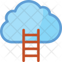 Cloud Climb Ladder Icon