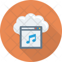 Cloud Internet Music Icon