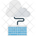 Cloud Kayboard Cloud Computing Icon