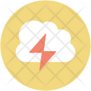 Cloud Lightning Power Icon