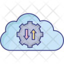 Cloud Access Cloud Computing Cloud Control Icon