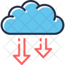 Cloud Access Access Arrows Icon