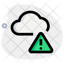 Cloud Alert Icon
