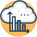 Cloud Process Computing Icon