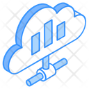 Cloud Analytics Icon