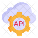Api Storage Cloud Api Software Integration Icon