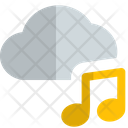 Cloud Audio Icon