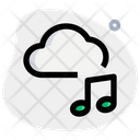 Cloud Audio Icon