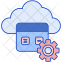 Cloud Based Application Icon