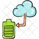 Cloud Battery Icon
