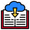Book Cloud Download Icon