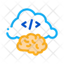 Cloud Brain  Icon