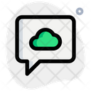 Cloud Chat Icon