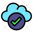 Cloud Checked Icon