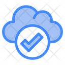 Cloud Checked Icon