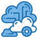 Cloud Cluster  Icon