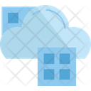 Cloud Cluster  Icon