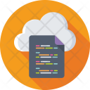 Cloud Coding Computing Icon