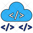 Cloud Coding Icon