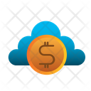 Cloud Coin Coin Money Icon
