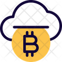Cloud Coin Bitcoin Icon