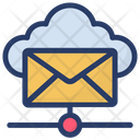 Cloud Computing Cloud Internet Mailing Cloud With Envelope Icon