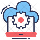 Cloud Computing Server Data Icon