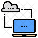 Cloud System Artificial Intelligence Icon