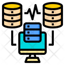 Server Cloud System Online Icon