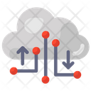 Cloud Infrastructure Cloud Network Cloud Computing Icon