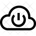 Cloud Computing Powerful Service Log Off Icon