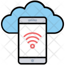 Mobile Cloud Computing Icon