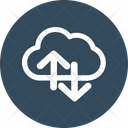 Cloud Arrow Cloud Arrows Cloud Computing Icon