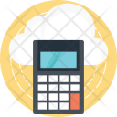 Cloud Calculator Calculating Icon