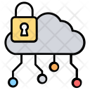 Cloud Computing Security Icon