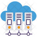 Cloud Computing Server Cloud Hosting Cloud Internet Hosting Icon
