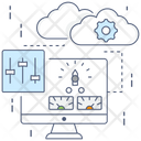 Filter Cloud Equalizer Cloud Parameters Icon