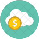 Cloud cost Icon