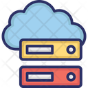 Cloud Data Cloud Data Storage Cloud Server Icon