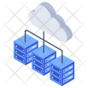 Cloud Data Hosting Cloud Computing Cloud Technology Icon